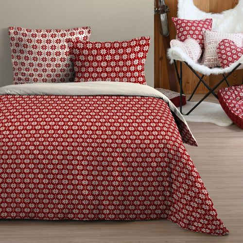 Housse De Couette 260x240 Valgenis + 2 Taies Coton 57 Fils