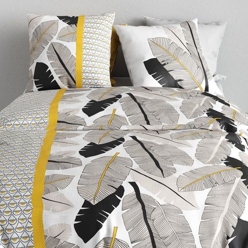 Housse De Couette 240x220 + 2 Taies En Coton 57 Fils