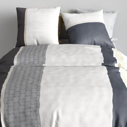 Housse De Couette 240x220 + 2 Taies En Coton 57 Fils