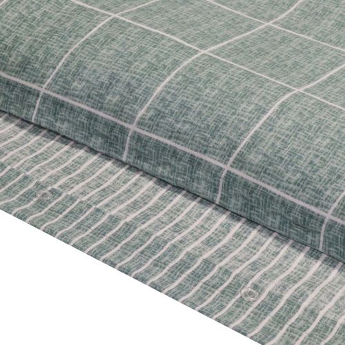 Housse De Couette 240x220 + 2 Taies Flanelle 100% Coton