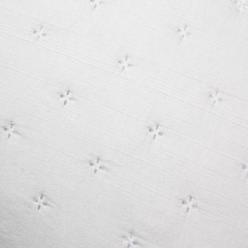 Couvre Lit Boutis Réversible 240x220 Avec 2 Taies Coloris Naturel