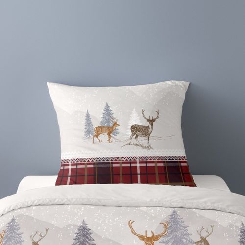 Housse De Couette Flanelle 140x200 + 1 Taie D'oreiller