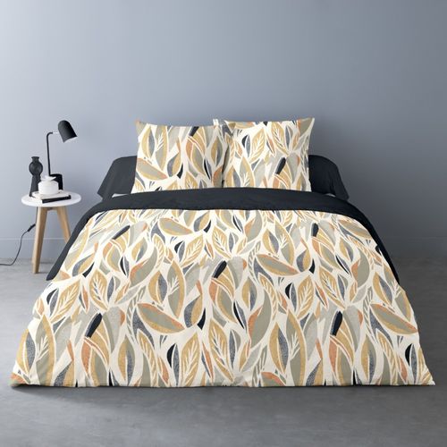 Housse De Couette 240x220 Esther + 2 Taies Matière Polaire