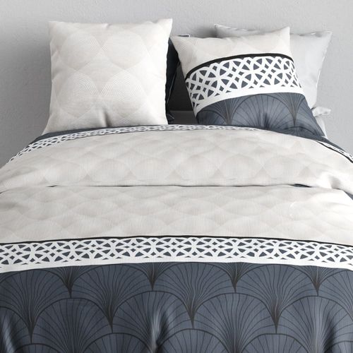 Housse De Couette 260x240 + 2 Taies En Coton 57 Fils