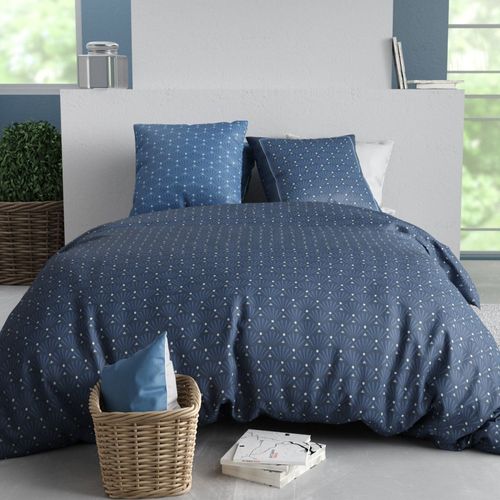 Housse De Couette 260x240 + 2 Taies Coton 57 Fils