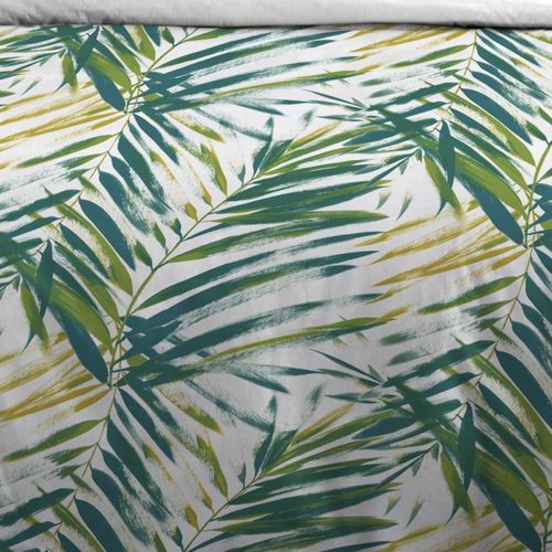 Housse De Couette 240x220 Finition Rabat + 2 Taies Coton 57 Fils