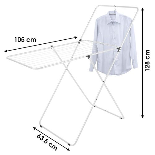 Séchoir à Linge 10 Mètres D'étendage Avec Portant