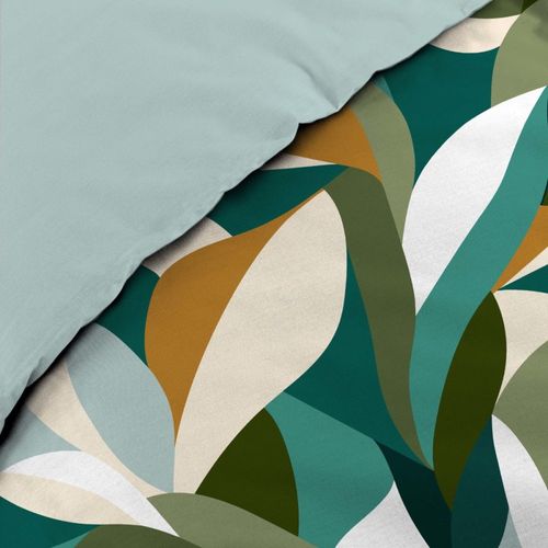 Housse De Couette 240x220 + 2 Taies 100% Coton