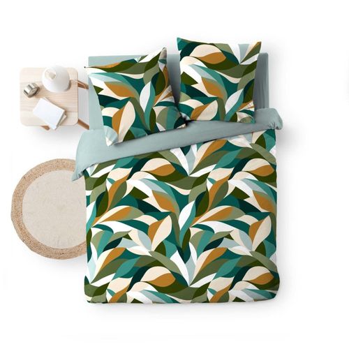 Housse De Couette 240x220 + 2 Taies 100% Coton