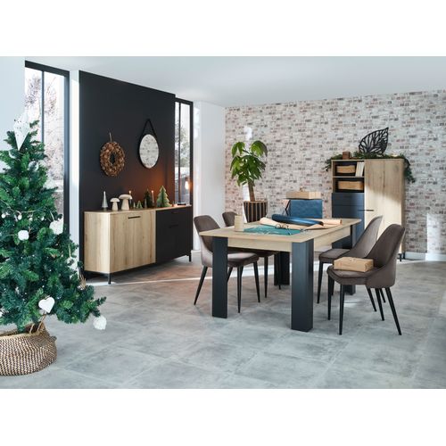 Enfilade 4 Portes 1 Tiroir L180 Cm