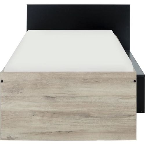 Lit Erquy 90 X 200 Couchage Junior Diagone L110 H80 P204