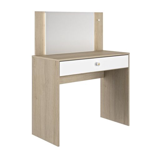 Coiffeuse Avec 1 Tiroir De Rangement L94 Cm