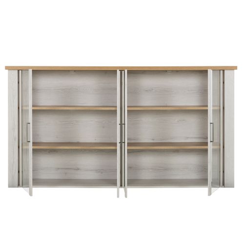 Réhausse MANOSQUE Imitation chêne blanchi