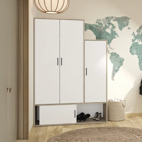 Armoire 4 Portes H195 Cm