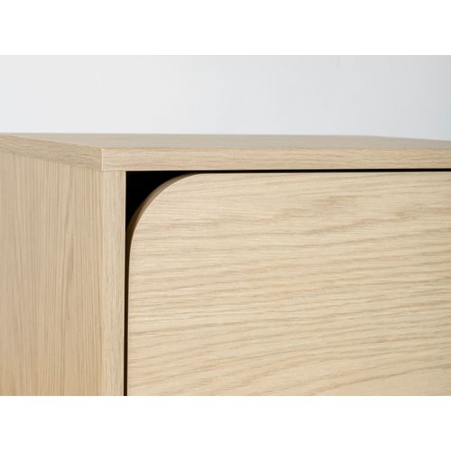 Chevet suspendu 1 tiroir GALYS imitation chêne rookwood