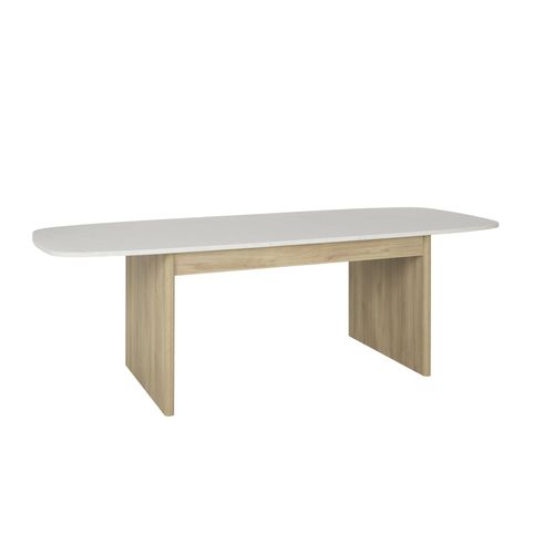 Table Rectangle Effet Bois Chêne Du Bocage