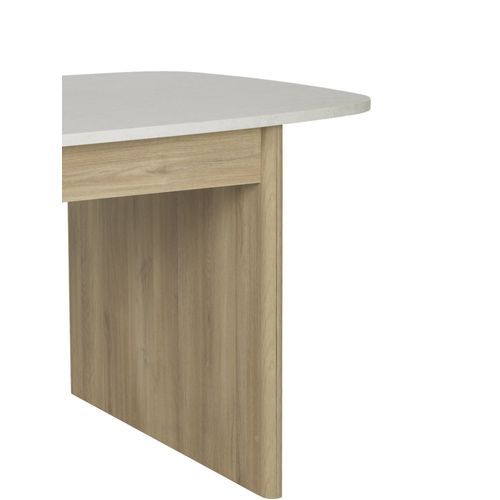 Table Rectangle Effet Bois Chêne Du Bocage