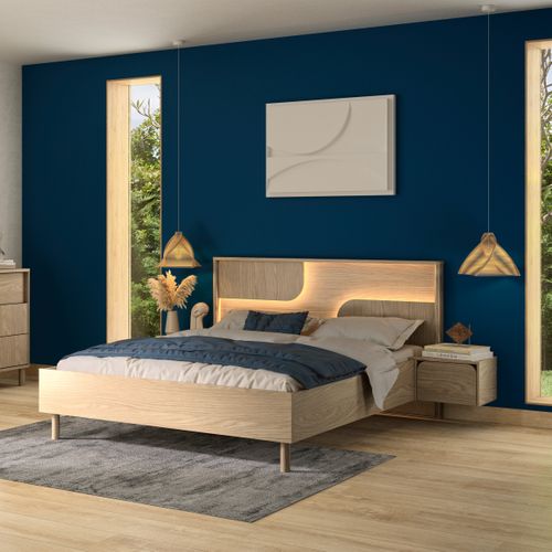 Option 2 éclairages Leds GALYS adhésifs L.100 cm