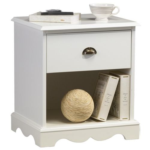 Chambre Blanche Lit 160 Armoire Chevet