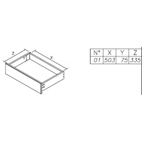 Vaisselier Blanc 6 Portes Coulissantes 3 Tiroirs 6 Tablettes L 178.6 H 199 P 42.3 Cm