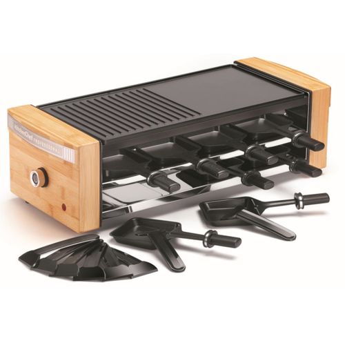Appareil à Raclette 8 Personnes 1200w - Kc.woodlux8
