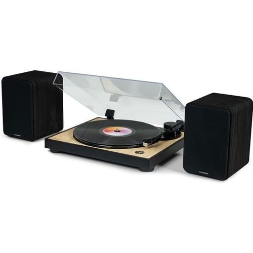 Ensemble De 2 Enceintes Ws600duo Avec Caisson En Bois - Bluetooth 5.0 - 100w - Noir