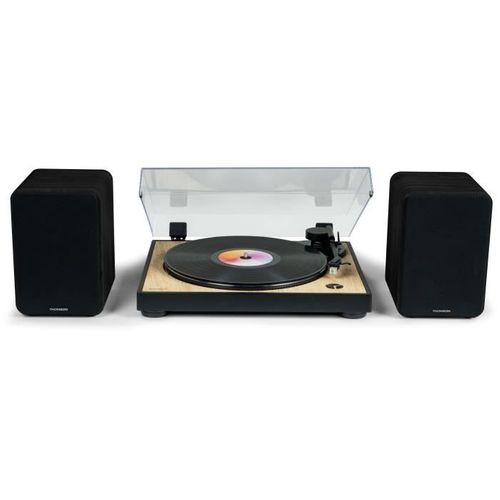 Ensemble De 2 Enceintes Ws600duo Avec Caisson En Bois - Bluetooth 5.0 - 100w - Noir