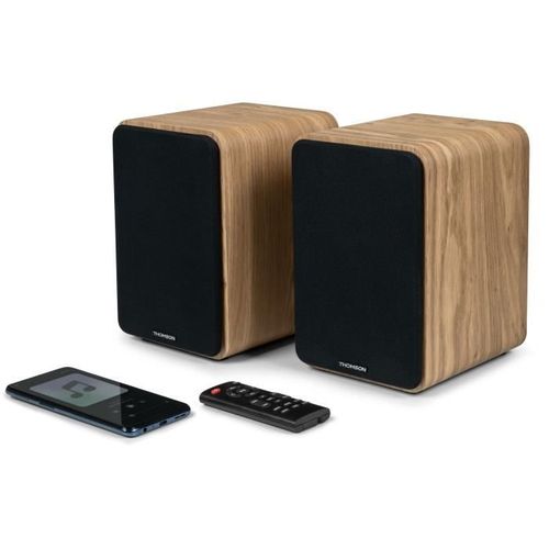 Ws602duo - Ensemble De 2 Enceintes Avec Caisson En Bois - 100w - Bluetooth 5.0