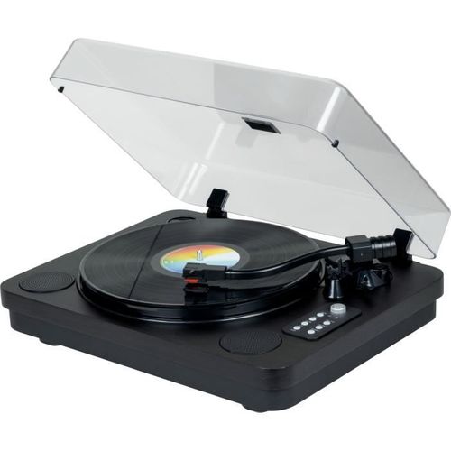 Platine Vinyle Bluetooth - Thomson - Tt650bt - Enregistrement USB - 2 Haut-parleurs - Noir