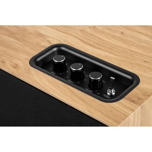 Enceinte Résidentielle En Bois - Ws502 - Bluetooth 5.0, 100w, Rca, USB, Aux-in