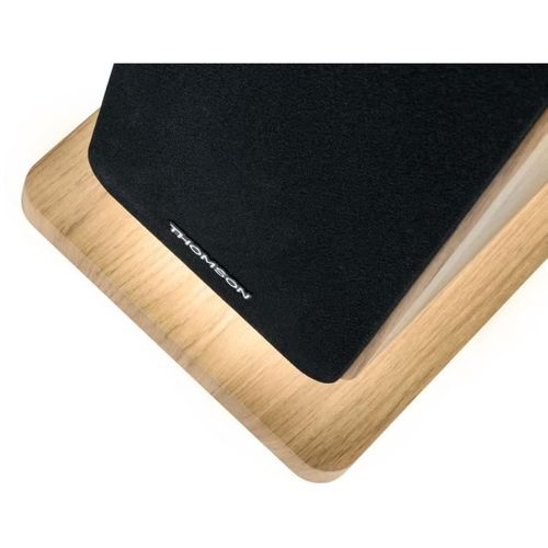 Tour De Son Bluetooth - Bois/noir - 120w, Optique, USB, Égaliseur, Tws, Télécommande, Alim. 230v