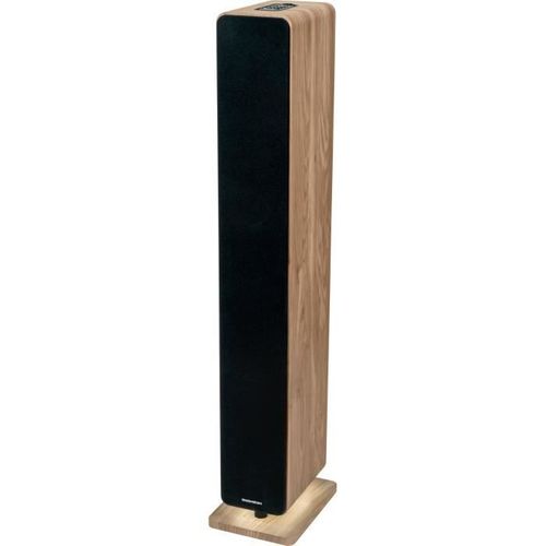 Tour De Son Bluetooth - Bois/noir - 120w, Optique, USB, Égaliseur, Tws, Télécommande, Alim. 230v