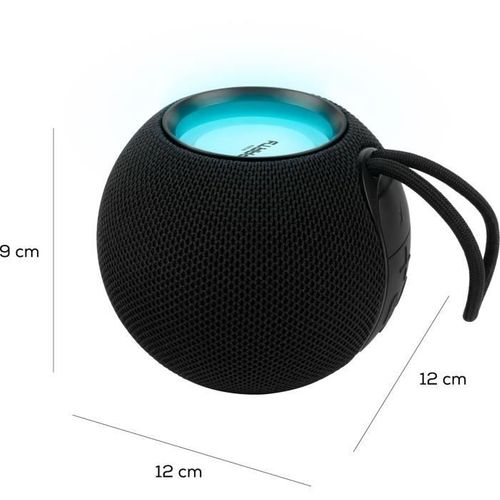 Enceinte Bluetooth Lumineuse - - Noir