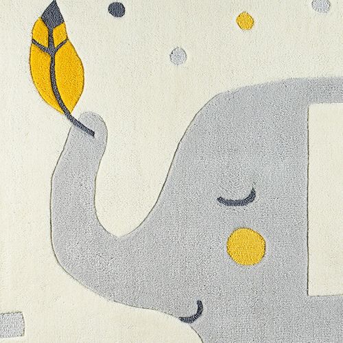 Tapis De Chambre En Acrylique Gris