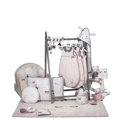 Fauteuil Club Bébé Pour Enfant En Coton Rose