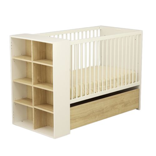 Lit Bébé 120x60 Transformable En Lit 90x190