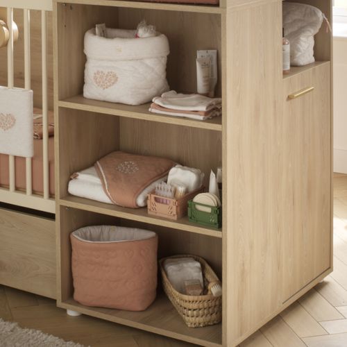 Lot De 2 Panières De Rangement En Coton Matelassé