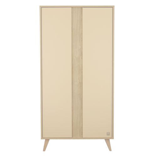 Armoire Bébé 2 Portes Avec Pieds Bois