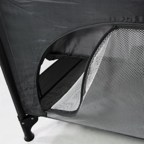 Lit Parapluie 2-en-1 - Parc Bébé - 100 X 100 X 76 Cm - De La Naissance à 15 Kg - Bleu