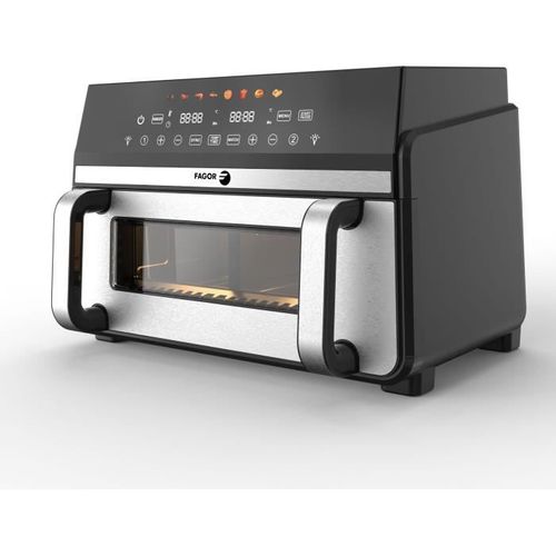 Friteuse Sans Huile - Airfryer Fg10af - 11l - Double Cuves 5,5l - Séparateur Amovible - 2200w