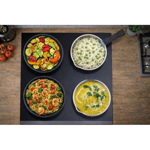 Batterie De Cuisine Induction - Am1275 - Acier Inoxydable - 15 Pieces Tous Feux Dont Induction