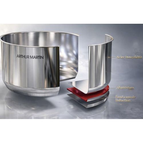 Batterie De Cuisine Inox 10 Pièces 5540