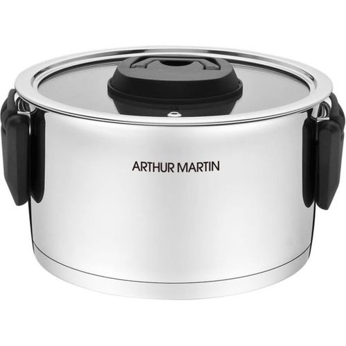 Batterie De Cuisine Set De 3 Marmites Avec Poignées Rabattables Am6321