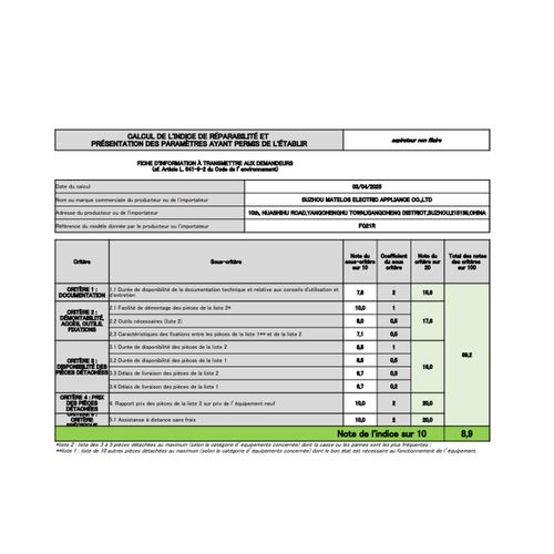 Aspirateur Balai Rechargeable 22.2v Flex 2en1 - Fg21r