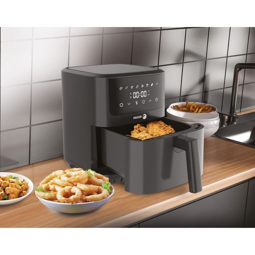 Friteuse à Air Chaud Air Fryer 6,5l 1600w Noir  Fgr65