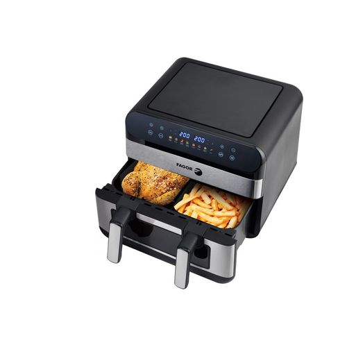 Friteuse Sans Huile 10l 2400w Inox/noir - Fgf10