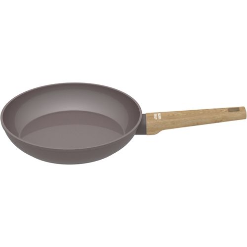 Set De 3 Poeles - Tous Feux Dont Induction - Am1052 - Revetement Céramique - Ø 20-24-28 Cm - Taupe