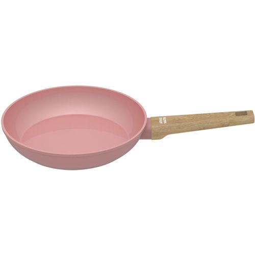 Set De 3 Poeles - Tous Feux Dont Induction - Am5388 - Revetement Céramique - Ø 20-24-28 Cm - Rose