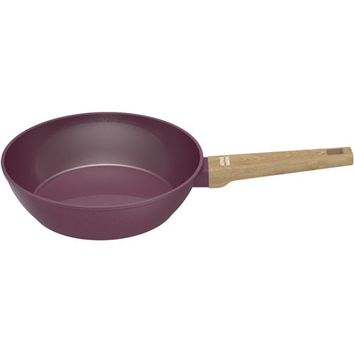 Sauteuse - Tous Feux Dont Induction - Am3056 - Revetement Céramique - Ø 24 Cm - Couvercle Et Panier