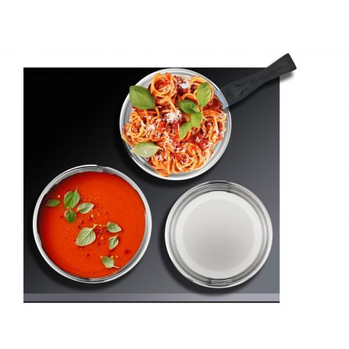 Batterie De Cuisine Inox 9 Pièces Avec 2 Manches Amovibles  Am2694